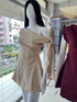 Women One Shoulder Mini Dress